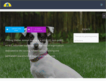 Tablet Screenshot of findingshelter.org